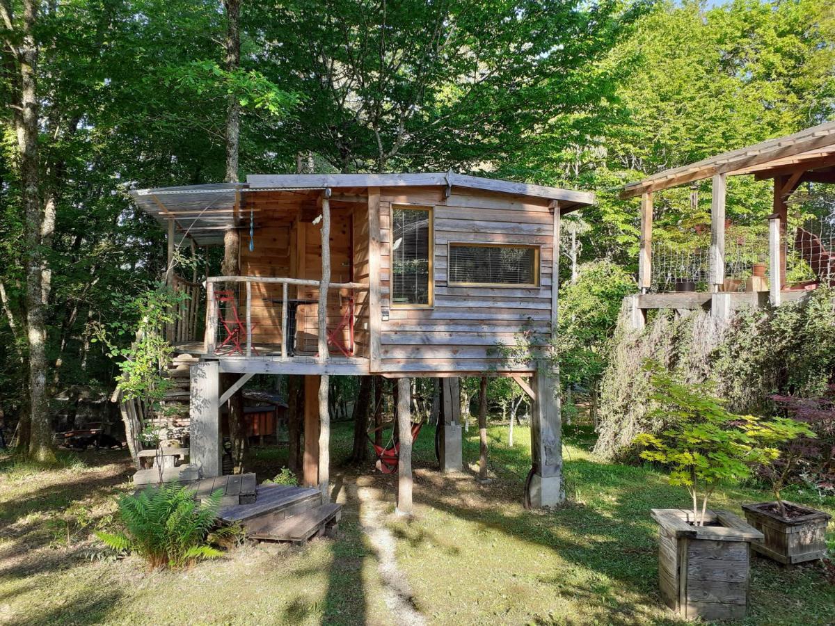 La Cabane De L'Oiseau Couze-et-Saint-Front ภายนอก รูปภาพ