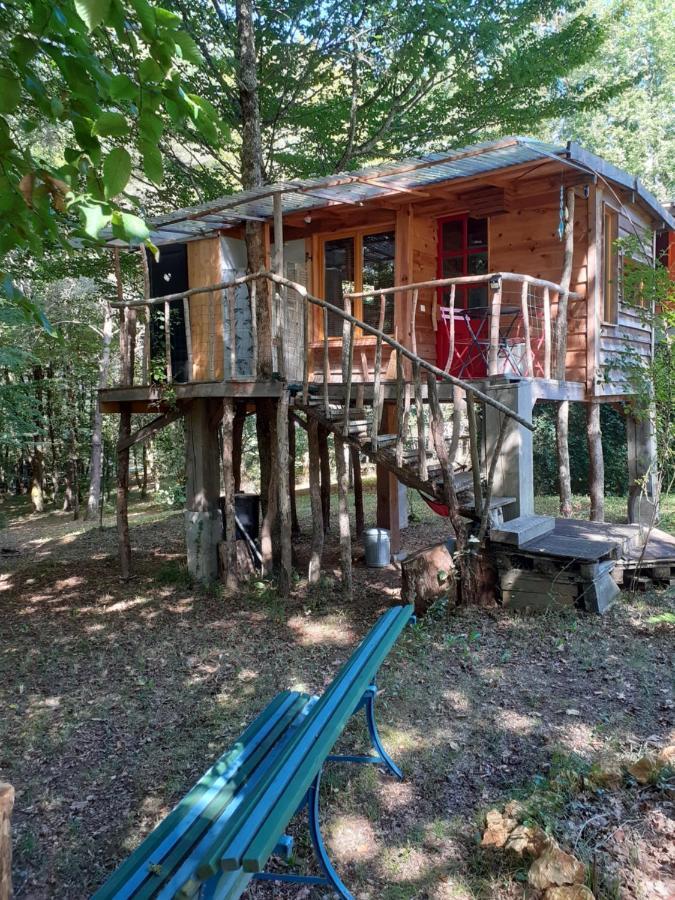 La Cabane De L'Oiseau Couze-et-Saint-Front ภายนอก รูปภาพ